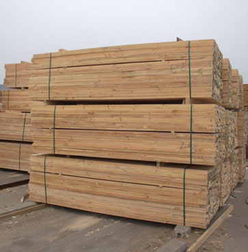 輻射松建筑方木批發(fā) 